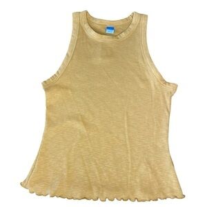 New With Tags Old Navy Ribbed Gold Tank Top Womens XS